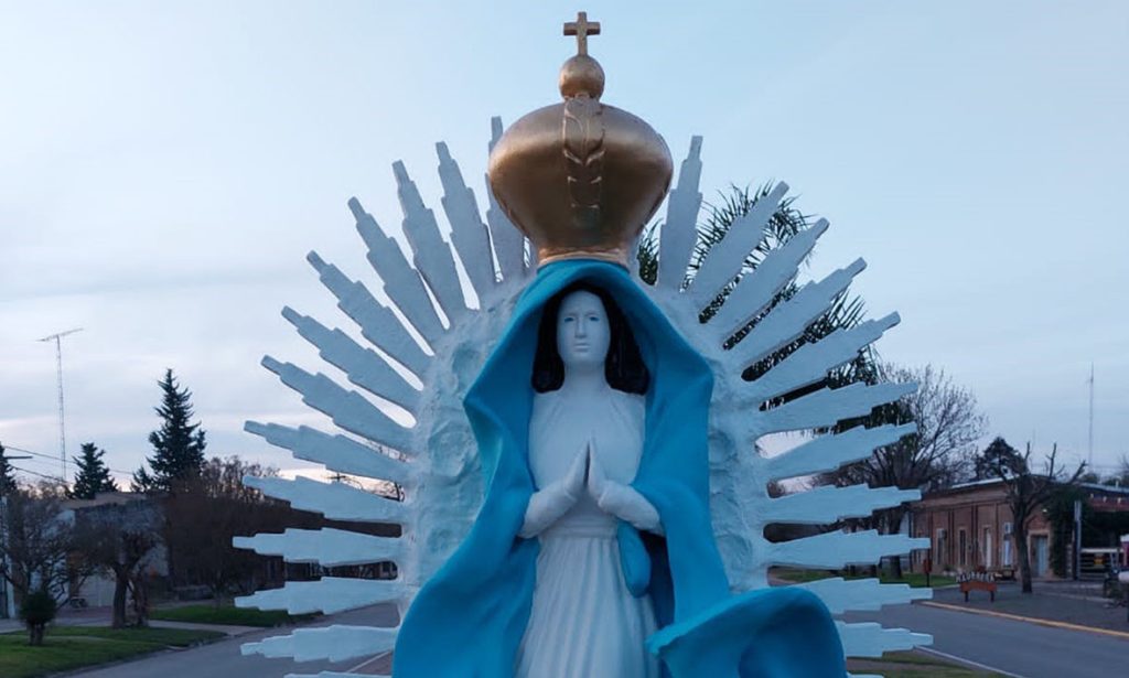 En Felicia fue restaurada la imagen de la Virgen de Guadalupe