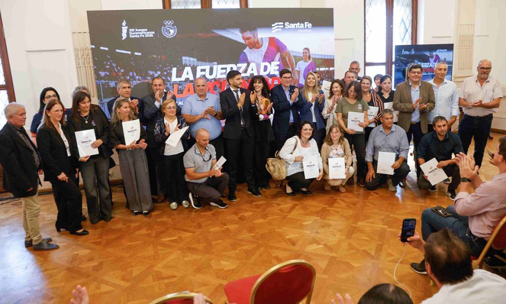 En la ciudad de Santa Fe se lanzó el voluntariado para los Juegos Suramericanos 2026