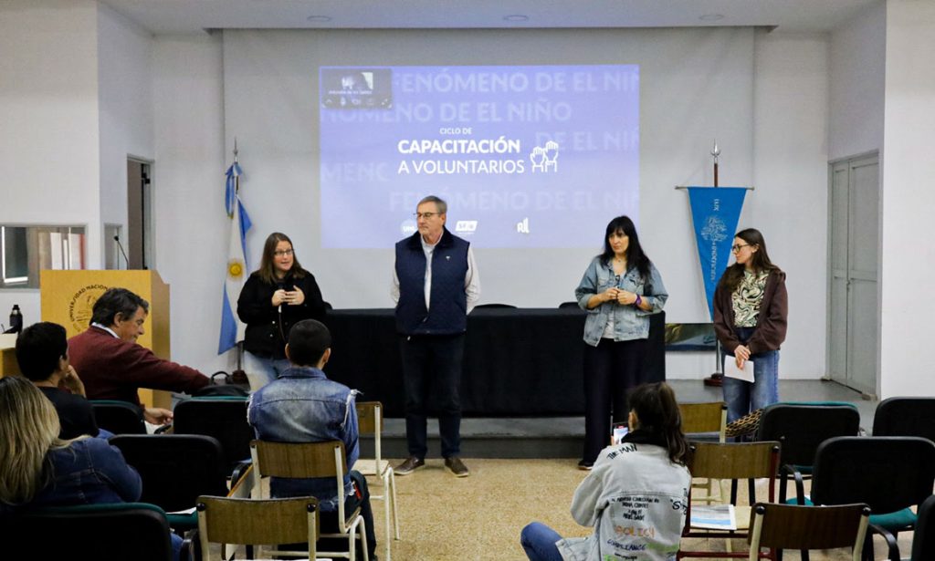 En la capital provincial comenzaron las capacitaciones para voluntarios ante el fenómeno El Niño