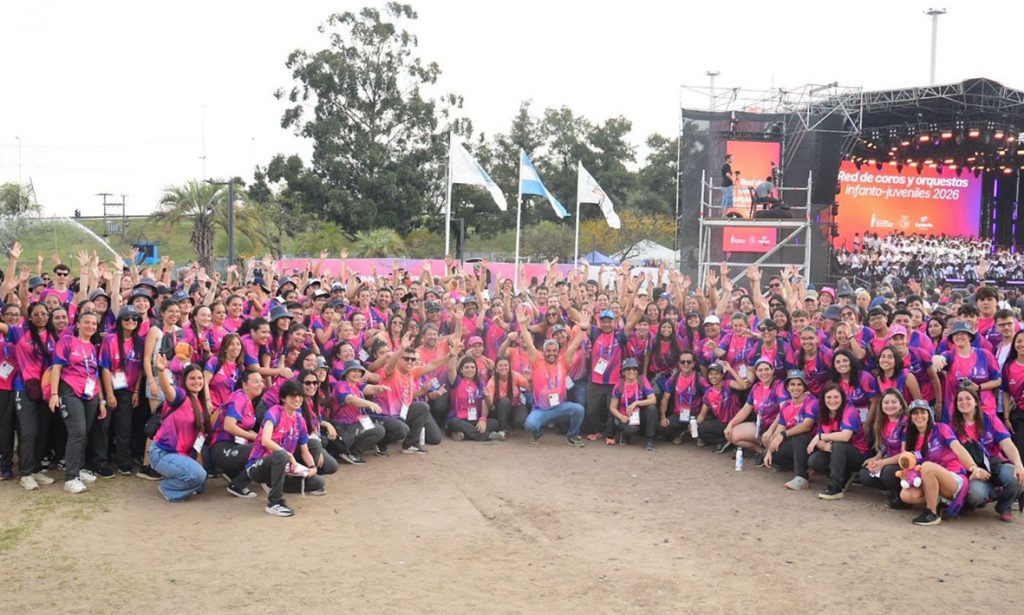 Los voluntarios compartieron la experiencia vivida durante los Juegos Suramericanos 2026