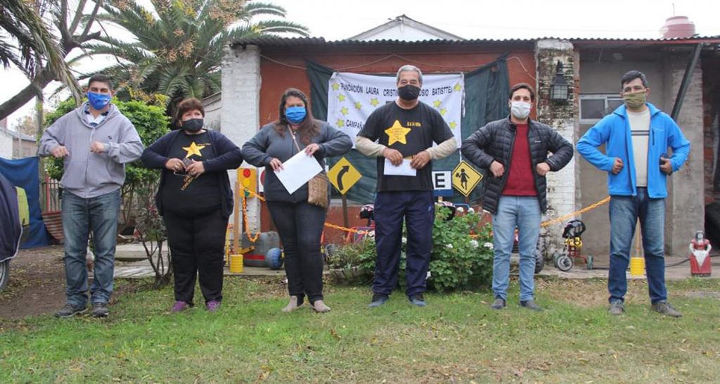 Contribución para el Grupo “Estrellas Amarillas” en la ciudad de Recreo