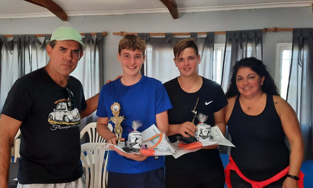Libertad de San Jerónimo Norte obtuvo tres podios en la 71º edición de Argentino de Tenis Criollo
