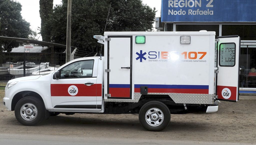 Pidieron ambulancias de alta complejidad para Huanqueros, Aguará Grande y La Lucila