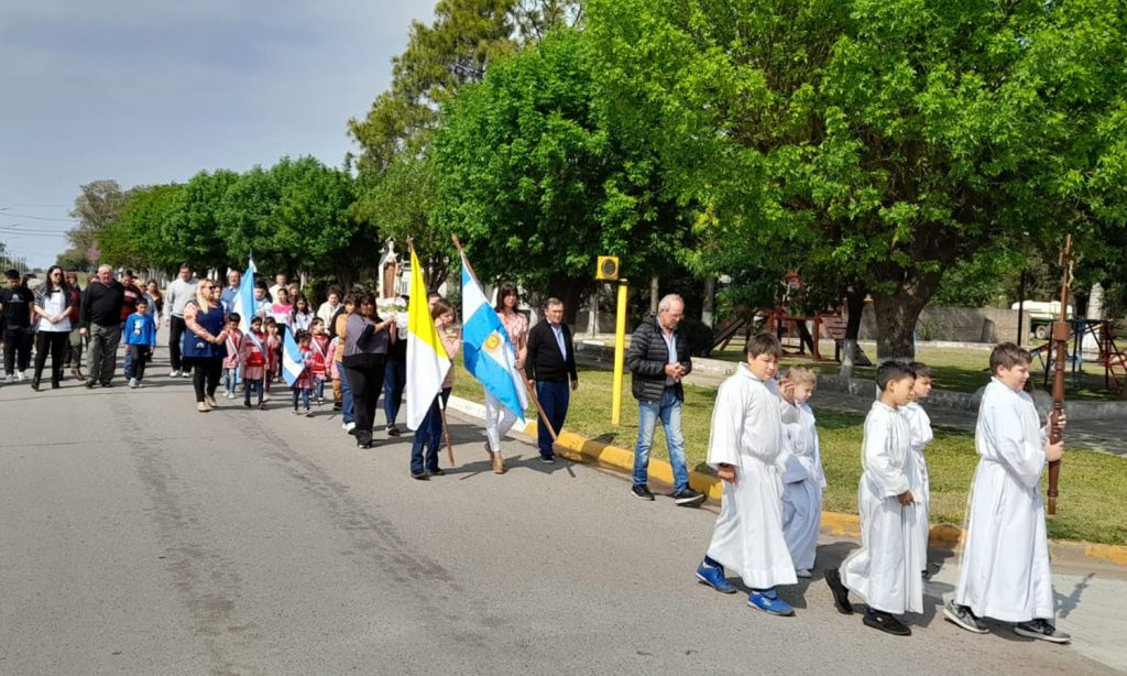 La localidad de Hipatia celebró sus fiestas patronales