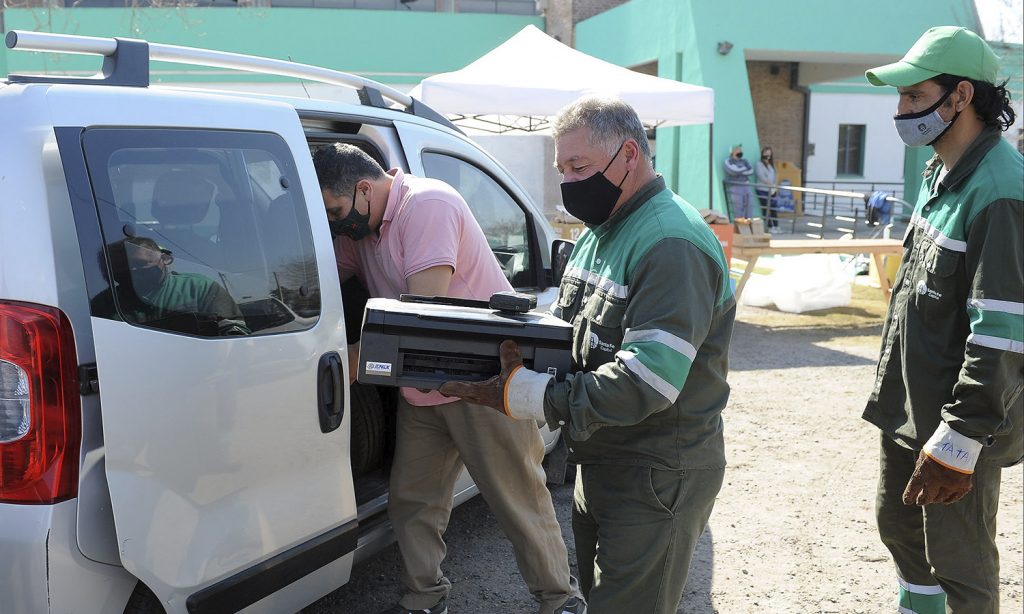 Se recolectaron más de 500 kilos de aparatos eléctricos en el distrito Noroeste de Santa Fe